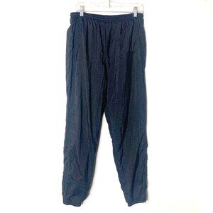 Vintage 90’s Nike Nylon Windbreaker Black Track Pants Women’s Size M